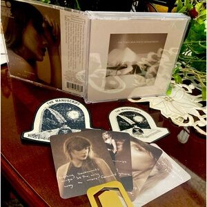 New Taylor Swift deluxe edition TTPD CD